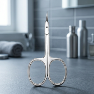 Ciseaux à ongles professionnels en acier inoxydable, coupe-cuticules de précision, pour usage en salon de manucure, manche rond, outil pour doigts d'adultes - Product Image 2
