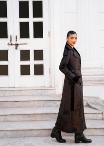 Abrigo de Invierno de Alta Gama para Mujer, Corto y Moderno, con Cuello de Piel de Zorro Sable, Cierre de un Solo Botón, Teñido, Cálido - Product Image 5