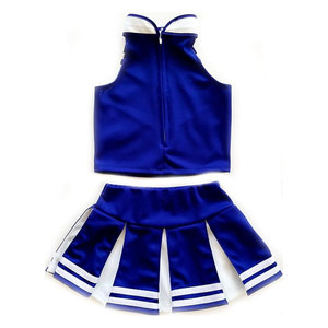 Costume de pom-pom girl, uniforme de cheerleading, robe pour enfants, tenue de fête d'Halloween pour filles, enfants, design personnalisé, confortable - Product Image 2