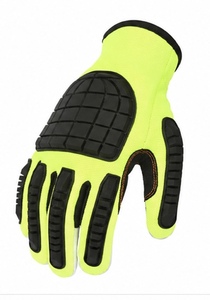 Gants de travail pratiques résistants aux chocs, design ergonomique moderne, revêtement en nitrile sur la paume, niveau de protection contre les coupures ANSI/ISEA 4, respirants et confortables - Product Image 2
