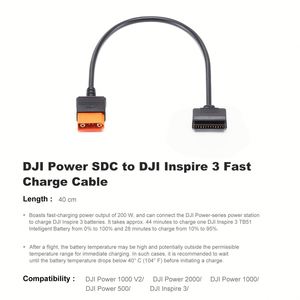 DJ Power SDC Series Fast Charge Cable for DJ Power 500/1000/2000 with DJ Dron Accessories - Product Image 5