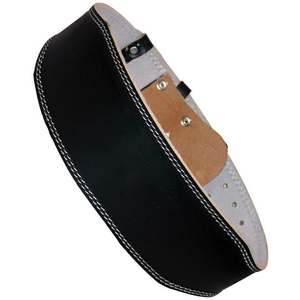 Ceinture de musculation en cuir véritable 10 mm avec boucle de fermeture, antidérapante, robuste, professionnelle, pour l'entraînement en salle de sport, soutien du dos et de la taille - Product Image 5