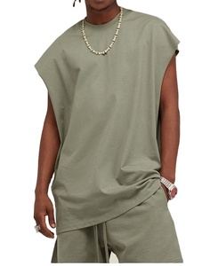 Wholesale Custom Men Summer Set OEM Manufacturer Private Label Supplier Bulk Production 210GSM Waffle Knit Comfort Kit - Product Image 1