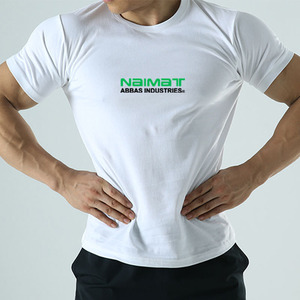 เสื้อยืดวิ่งออกกำลังกายแห้งเร็วสำหรับผู้ชาย ทรงแอธเลติก ระบายอากาศได้ดี ชุดกีฬาสำหรับการฝึกซ้อม - Product Image 4