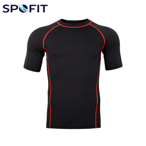 Custom Short Sleeve BJJ Rash Guard MMA <b>Compression</b> <b>Shirt</b> Sublimation No Gi Grappling Rash Guard Custom Logo Sportswear - Product Image 2