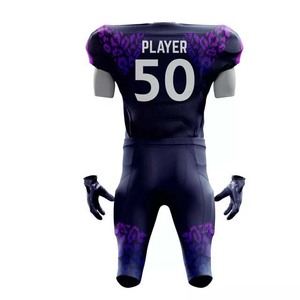 Uniformes de Fútbol Americano Personalizados, Camisetas de Fútbol Ligeras 100% Poliéster para Hombre - Product Image 2