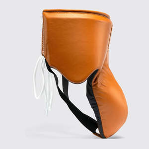 Protector de Taekwondo de Algodón Blanco con Logotipo Personalizado, Protector Inguinal Kyokushin Kai - Product Image 2