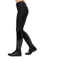 Pantalones ecuestres de alto rendimiento de fabricación personalizada, pantalones ajustados para abrazar el cuerpo, ropa de equitación para mujeres, hombres y niños