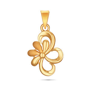 จี้ใส่14kt สีทองแบบลำลองพร้อมหินโบราณตัวเรือนสีทองแบบคลาสสิกจากอินเดีย - Product Image 6