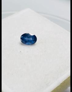 Saphir bleu naturel de qualité supérieure, coupe ovale certifiée IGI, 1,03 carats, couleur bleu riche, clarté excellente, qualité supérieure, pierre précieuse de collection - Product Image 1