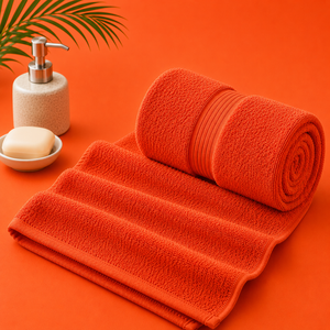Quick Dry Eco-Friendly Organic Cotton Jacquard Gym Bath Towel 400 GSM Soft Sweat Absorbent Sports Fitness Towel - Product Image 5