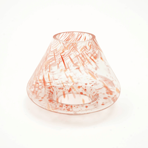 Bougie parfumée à la cire d'orange Dreamy Splatter dans un support en verre, lanterne ou pot - Product Image 3