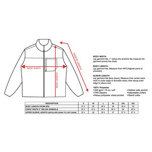 Veste polaire sherpa pour homme à fermeture éclair, bleu marine, manches longues, en laine d'hiver avec col montant, logo personnalisable – Meilleure vente - Product Image 6