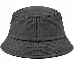 หมวกบักเก็ต Index Apparel รุ่น Unisex สีพื้น ผ้าแคนวาส ปักโลโก้ด้านหน้า สไตล์ลำลอง สำหรับฤดูใบไม้ผลิและฤดูร้อน ผู้ใหญ่ ขนาด 58-60 ซม. - Product Image 5