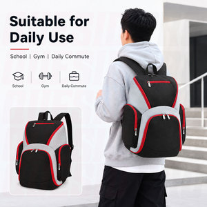 Sports Backpack Basketball Bag with <b>Ball</b> Compartment Soccer <b>Training</b> Backpack Multi Functional Custom Logo Team Gear Waterproof - Product Image 2