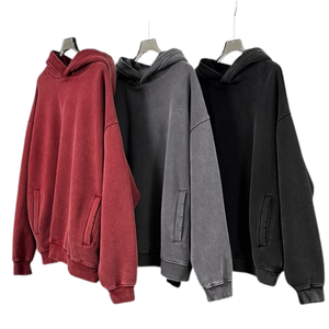 Sudaderas Casuales de Secado Rápido, 100% Algodón, Ligeras y Transpirables, con Estilo Desgastado - Product Image 4