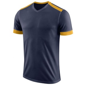 เสื้อฟุตบอลคอวีสีขาวสำหรับผู้ชาย แขนสั้น ผ้าโพลีเอสเตอร์ ระบายความชื้น ชุดกีฬา สำหรับผู้ใหญ่ ทรงปกติ - Product Image 2
