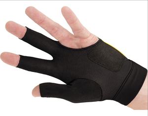 Guantes Profesionales de Snooker de Tres Dedos Transpirables, Listos para Enviar al por Mayor - Product Image 5