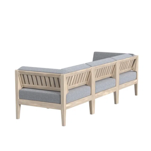 เฟอร์นิเจอร์ร้านอาหารอินโดนีเซียทำจากไม้สักเก่าชุดเฟอร์นิเจอร์ร้านอาหารในร่มมีโฟมหนาและนุ่ม - Product Image 6