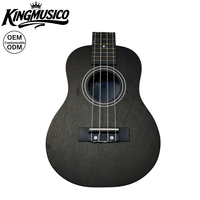 OEM Factory Beginners Ukulele Set Strong Wind Soprano with Bag Straps Basswood 21 Inch Size Maple Side Material