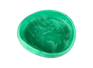 Bol de service en résine époxy fait main Ah Impex au design moderne, personnalisé en matériau PC pour fruits, salades, vaisselle de fête – Meilleures ventes - Product Image 4