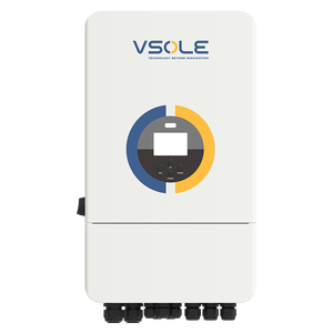 Invertisseur solaire hybride Vsole monophasé pour batteries au plomb ou au lithium-ion, 3 étapes / égalisation (VS-HY10T-10KW 48V) - Product Image 1