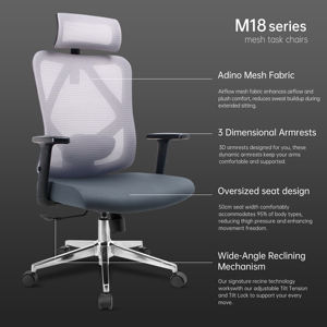 <span class=keywords><strong>Chaise</strong></span> de <span class=keywords><strong>bureau</strong></span> <span class=keywords><strong>ergonomique</strong></span> en maille, best-seller, avec base chromée, certifiée BIFMA, Sillas De Oficina, Cadeira Escritorio, Silla Ergonomica - Product Image 5