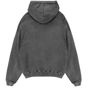 High Quality Heavyweight Vintage Acid Wash <b>Men's</b> Hoodies 100% Cotton French Terry Custom Design Embroidered Causal <b>Men</b> <b>Pullover</b> - Product Image 6