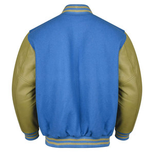 Customized Chenille Embroidery New Varsity Letterman Baseball <b>Jacket</b> Custom Wool and Leather Varsity <b>Jacket</b> for <b>man</b> - Product Image 2