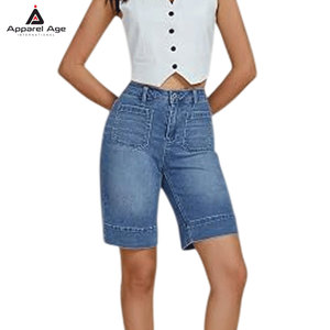Hot Selling Jeans <b>Short</b> Fashionable Jeans <b>Short</b> For Fashion Wear Comfortable Jeans <b>Short</b> For <b>Women</b> - Product Image 3