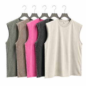 CLOSITWEAR Camiseta sin Mangas Unisex de Algodón, Cuello Redondo, Color Sólido, Transpirable, Ligera, Resistente al Viento, Ecológica, Corte Regular - Product Image 3