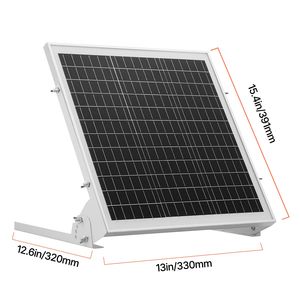 Chargeur de batterie solaire 20W avec contrôleur MPPT et prise USB pour utilisation en extérieur - Product Image 2