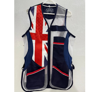 MORTAL SAGA Gilet de tir à la chasse et au tir sur cible en toile MOLLE, respirant, en maille, pour sports de plein air, multi-poches, léger et réglable - Product Image 1