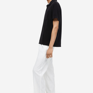 Oversized Regular Sleeve Stand <b>Collar</b> Windproof Polyester/Cotton Men <b>T</b> <b>Shirts</b> Wholesale Low Price Street Wear - Product Image 1