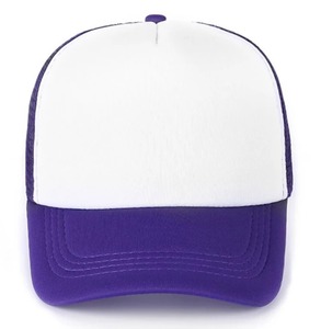 หมวกเบสบอลหนังกลับห้าชิ้นส่วนปักโลโก้ตามสั่ง สำหรับผู้ชายและผู้หญิง รุ่นสปริงและซัมเมอร์ หมวกตาข่ายสไตล์คนขับรถบรรทุก สีสันเข้ากัน - Product Image 4