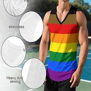 เสื้อกล้ามผู้ชายคุณภาพสูง ราคาโรงงาน ขายส่ง แห้งเร็ว สำหรับผู้ใหญ่ - Product Image 5