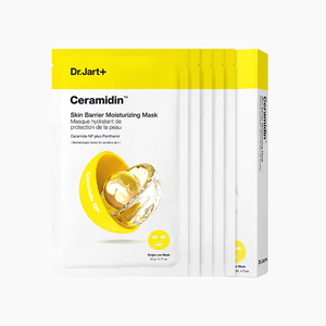 Dr.Jart+ Ceramidin Skin Barrier Moisturizing Mask 5ea Soothing Hydrating Nourishing Sheet Mask Facial Korean Skincare - Product Image 1