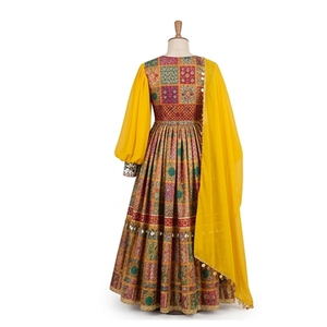 Vestido de Novia Afgano Kuchi Hecho a Mano con el Mejor Material, Vestido Afgano Kuchi de Algodón de Verano para Mujer de Alta Calidad - Product Image 3