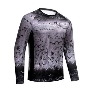 เสื้อยืดตกปลาผู้ชายรุ่นใหม่ น้ำหนักเบา ผลิตจากโพลีเอสเตอร์ 100% ออกแบบได้ตามต้องการ ระบายอากาศได้ดี - Product Image 2