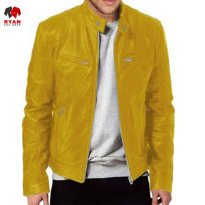 แจ็คเก็ตหนังผ้าเนื้อนุ่มสบาย ซิปปิดแบบสั่งทำพิเศษ ดีไซน์ของ Ryan Pro Gear พร้อมกระเป๋าออกแบบโลโก้ตามสั่ง - Product Image 5