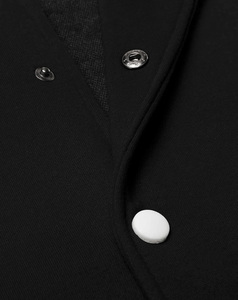 Veste de baseball classique en molleton de coton premium, style streetwear, design personnalisé, vente en gros, fabricant de vêtements OEM ODM, veste pour homme - Product Image 5