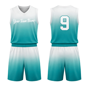 Tenue de basketball personnalisée en gros, OEM, fournisseur et fabricant de haute qualité, ensemble de maillots de sport - Product Image 5