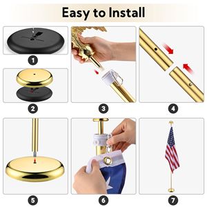 Versión mejorada del mástil para bandera de interior 22FLP015-8FTG-E-2.V1 8FTG-E-2.V1 - Product Image 2
