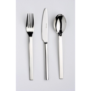 Ensemble de couverts en acier inoxydable design avec finition miroir, résistant à la rouille, pour mariage et usage domestique - Product Image 5