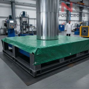 Lona plegable de la marca India Tarpaulin, de polietileno, ligera, impermeable, para acampar, refugio temporal y eventos al aire libre. - Product Image 6