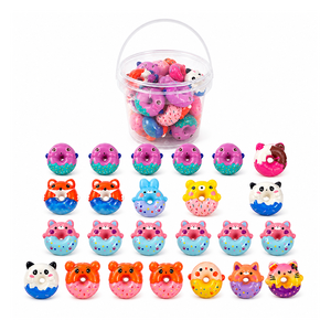 Juguete Blandito de Donut de Perro Adorable para Fiesta de San Valentín, Novedad para Niños de 5 a 7 Años, de Espuma de PU de Ascenso Lento, No es Dulce, Regalo para el Aula - Product Image 5