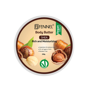 Manteca Corporal 200 G. BY FENNEL Protección de la Barrera Cutánea, Cuidado Corporal Premium, Rica y Súper Hidratante con Manteca de Karité - Product Image 1
