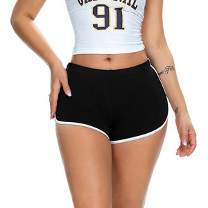 Shorts pour femmes à prix de gros, haute qualité, logo personnalisé, en coton, design unique - Product Image 5