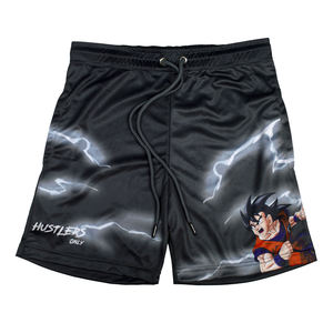 Men's Black Quick Dry Breathable Canvas Board Shorts with Drawstring Closure Pockets Casual Sport Wear - Product Image 1
