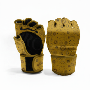 Guantes de Boxeo PRO FELT INTERNATIONAL % de Alta Calidad, de Cuero, con Cordones, Ligeros, Acolchados, para Combate, Entrenamiento y Sparring - Product Image 5